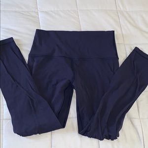 Navy Blue Lululemon Leggings